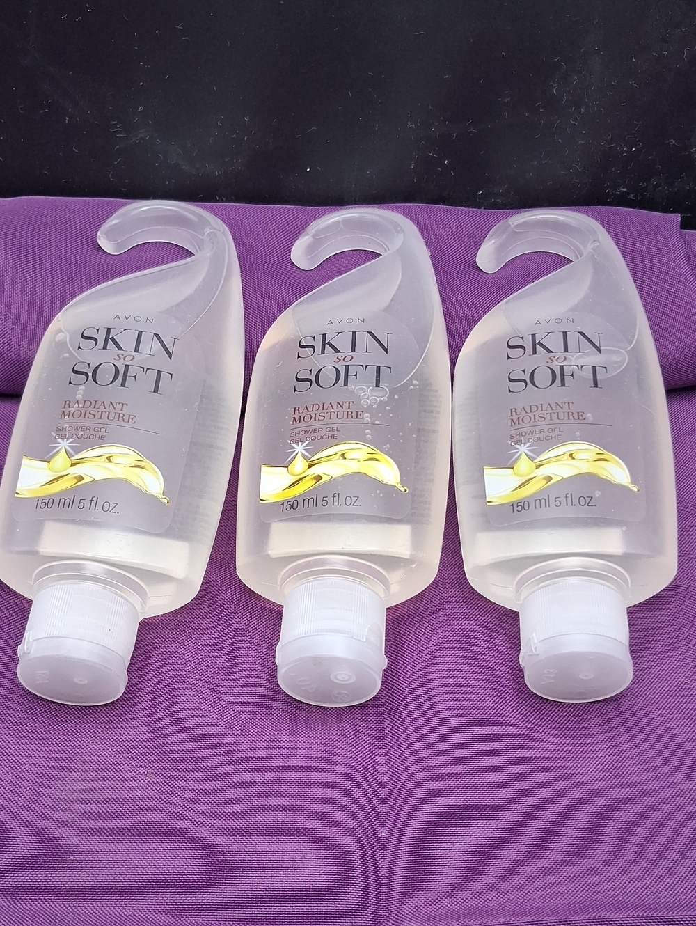 Avon Skin So Soft Radiant Moisture Shower Gel-Set Of 3